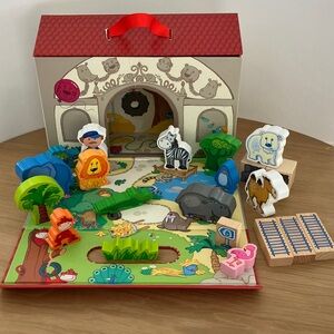 Haba Zooing Around Wooden Play Set